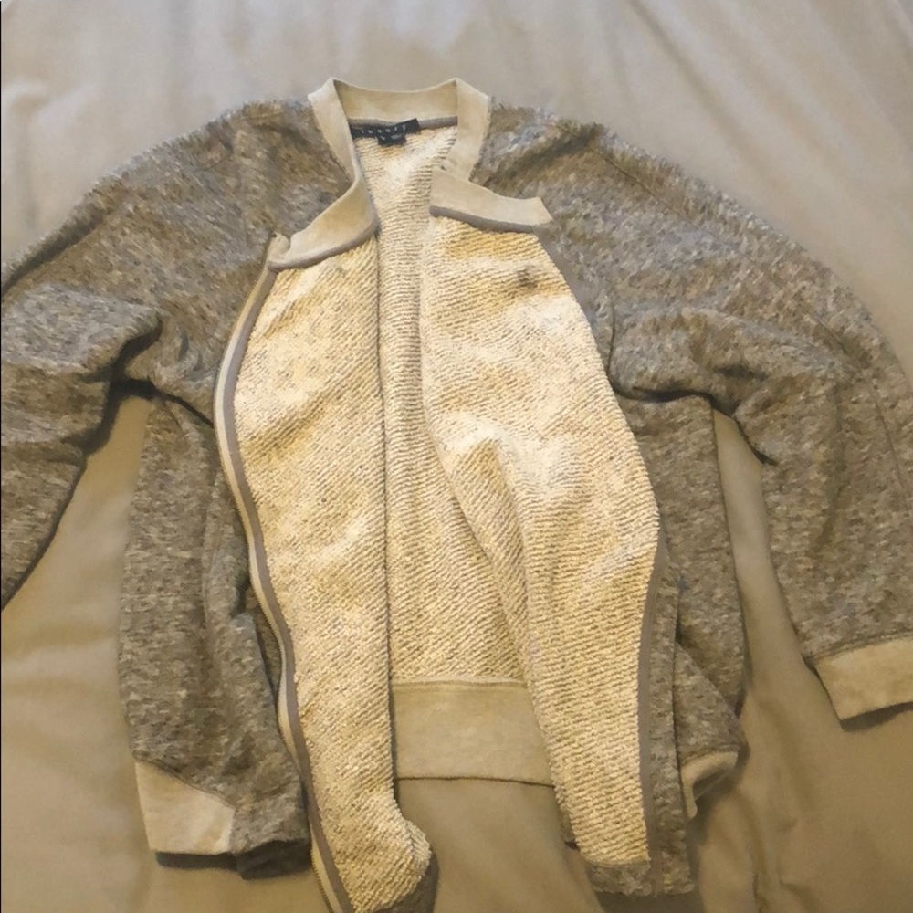 Theory Sonan Asymmetrical Sweater Sweatshirt - Picture 5 of 5